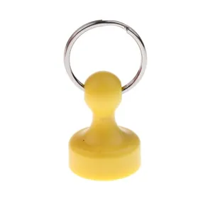 ELBME Fly Fishing Landing Trout Net Magnetic Release Holder Magnet Clip Yellow
