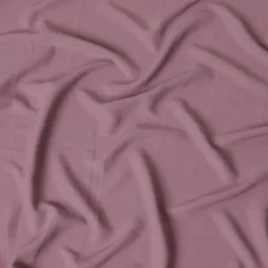 Elegant Dusty Pink Synthetic Stretchable Crepe Fabric - 140 cm Wide-D19390