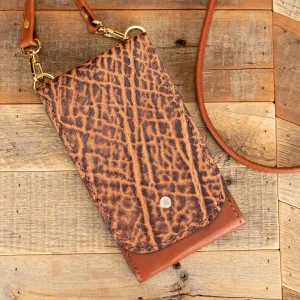 Elephant Rustic Phone Purse