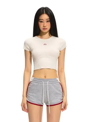 Elite Flutter Sleeve Knit Tee