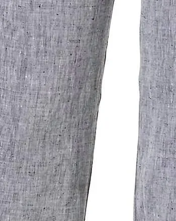 Elliott Lauren Washed Linen Wide Leg Pants in Black | Black
