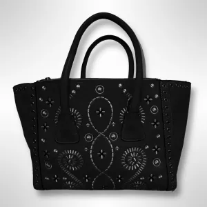 Embroidered Tote Bag