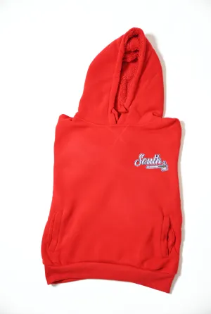 Embroidered Women T-Hawk Hoodie - Red