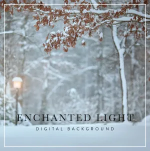 Enchanted Light - Digital Background (Layered)