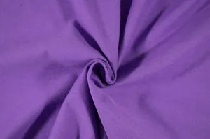 End of BOlt;  2 yards of 100% Cotton Jersey Purple T-Shirt Knit Made in the USA Solid 7.5 oz- remnant