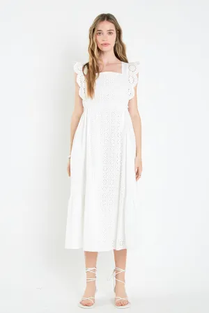 English Factory - Eyelet Maxi Dress