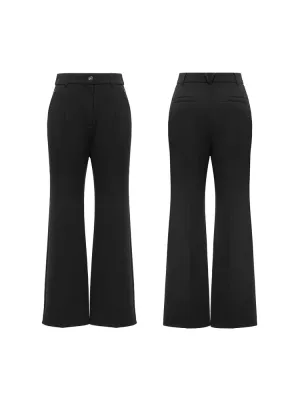 EP YAYING Bootcut Wool Pants