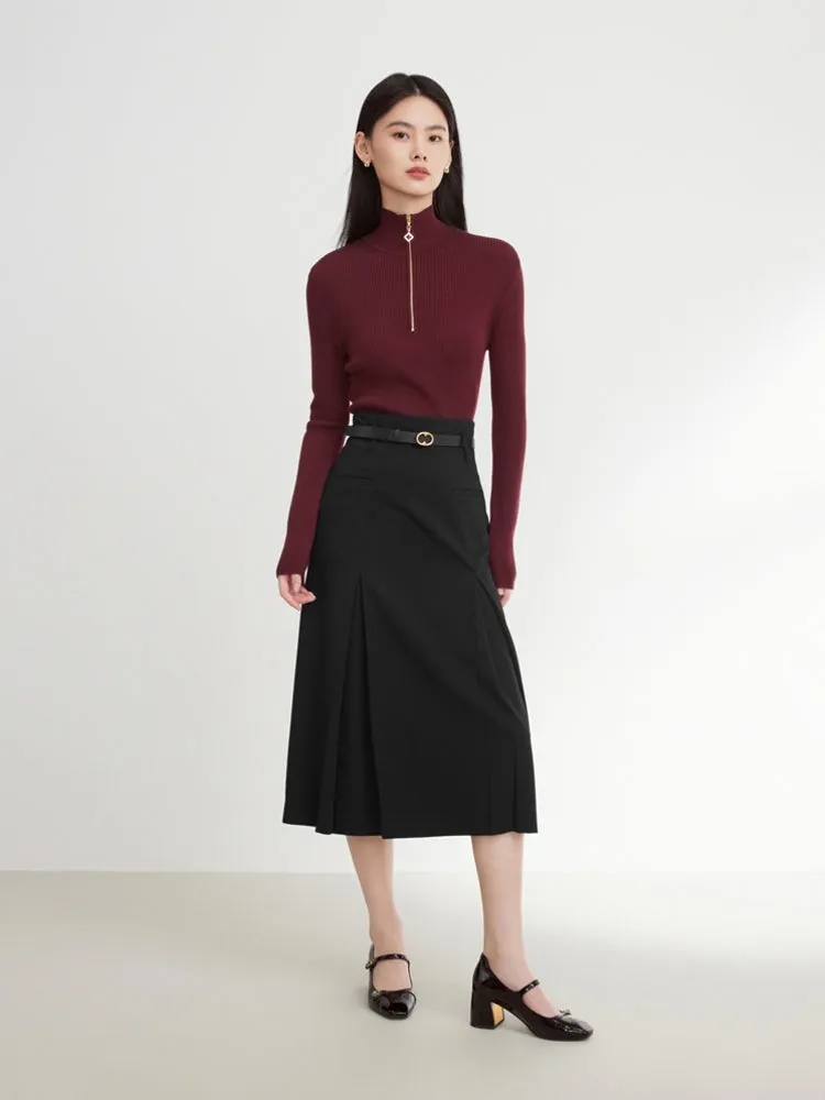 EP YAYING Wool Knit Sweater