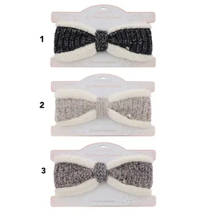Equilibrium Fleecy Ear Warmer Headband (Choice of 3)