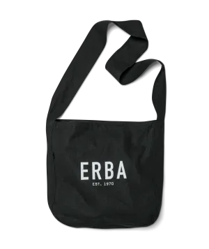 ERBA EST 1970 HEMP SLING TOTE BLACK