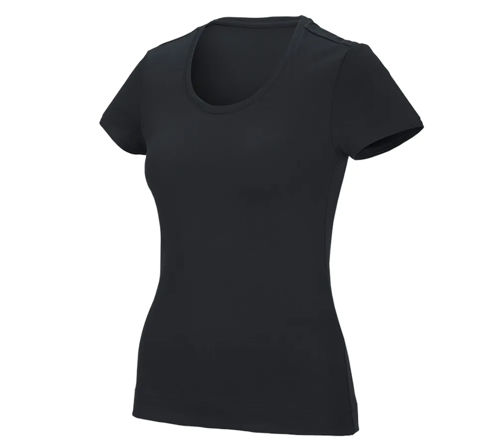 e.s. Functional T-shirt poly cotton, ladies'
