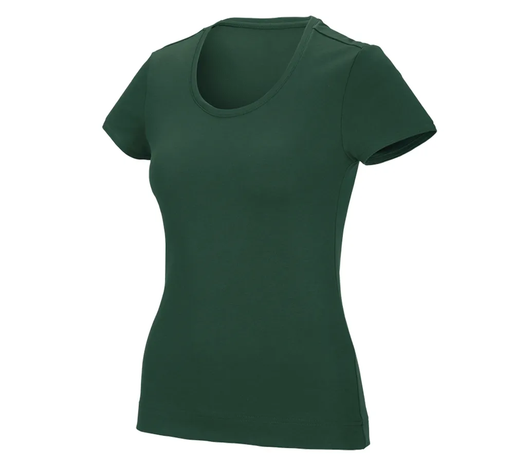 e.s. Functional T-shirt poly cotton, ladies'