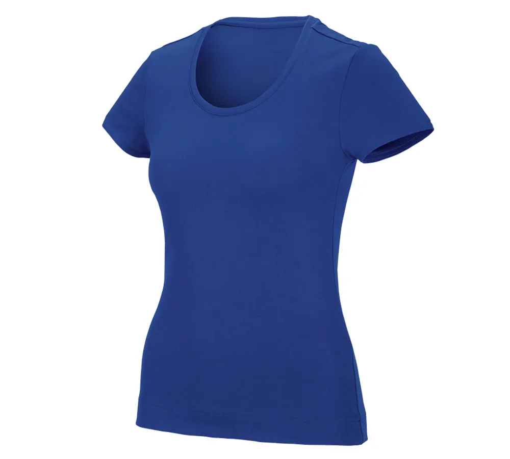 e.s. Functional T-shirt poly cotton, ladies'