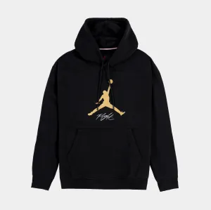 Essentials Fleece Baseline Mens Hoodie (Black/Gold)