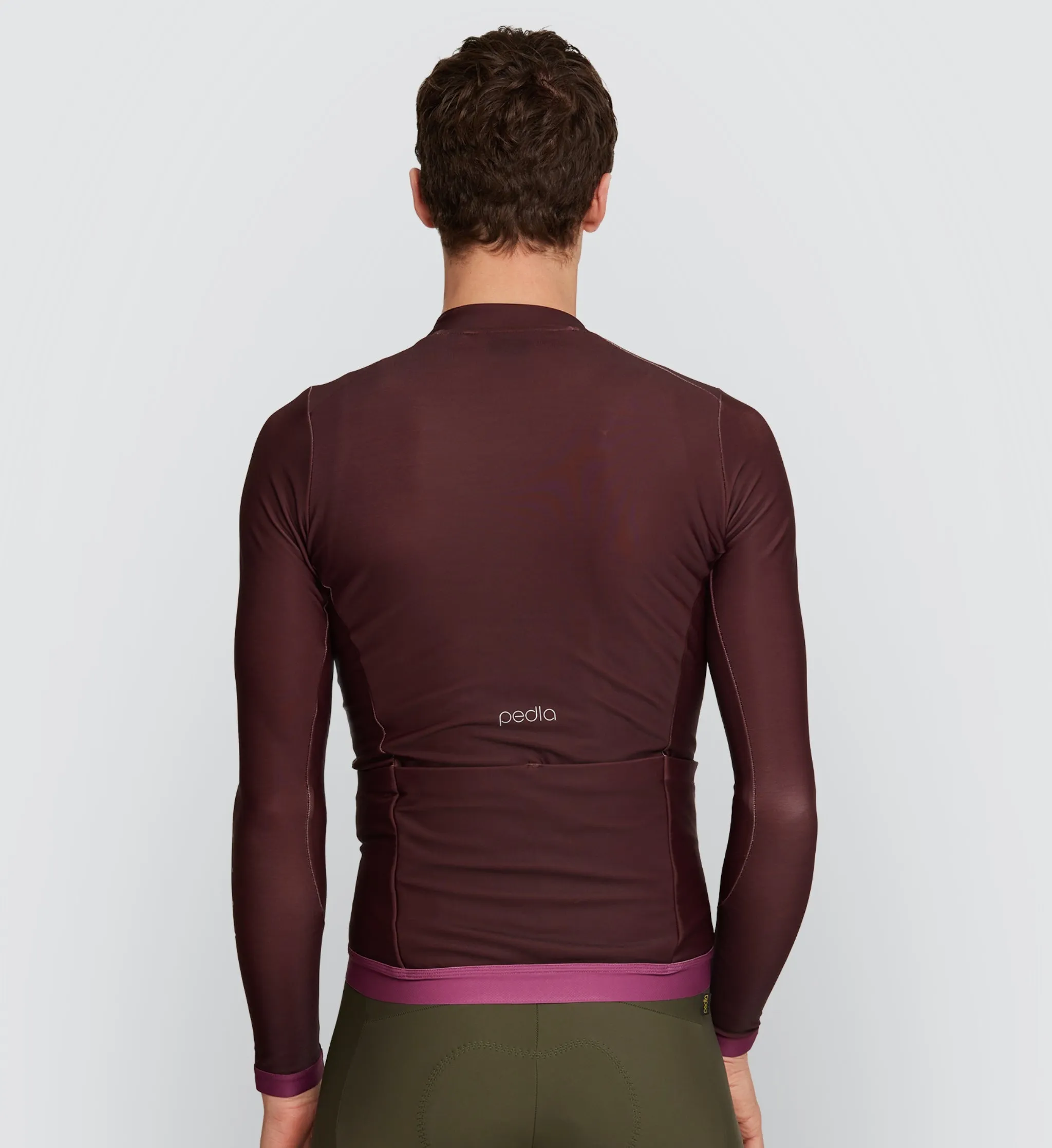 Essentials / Men's Thermal LS Jersey - Raisin