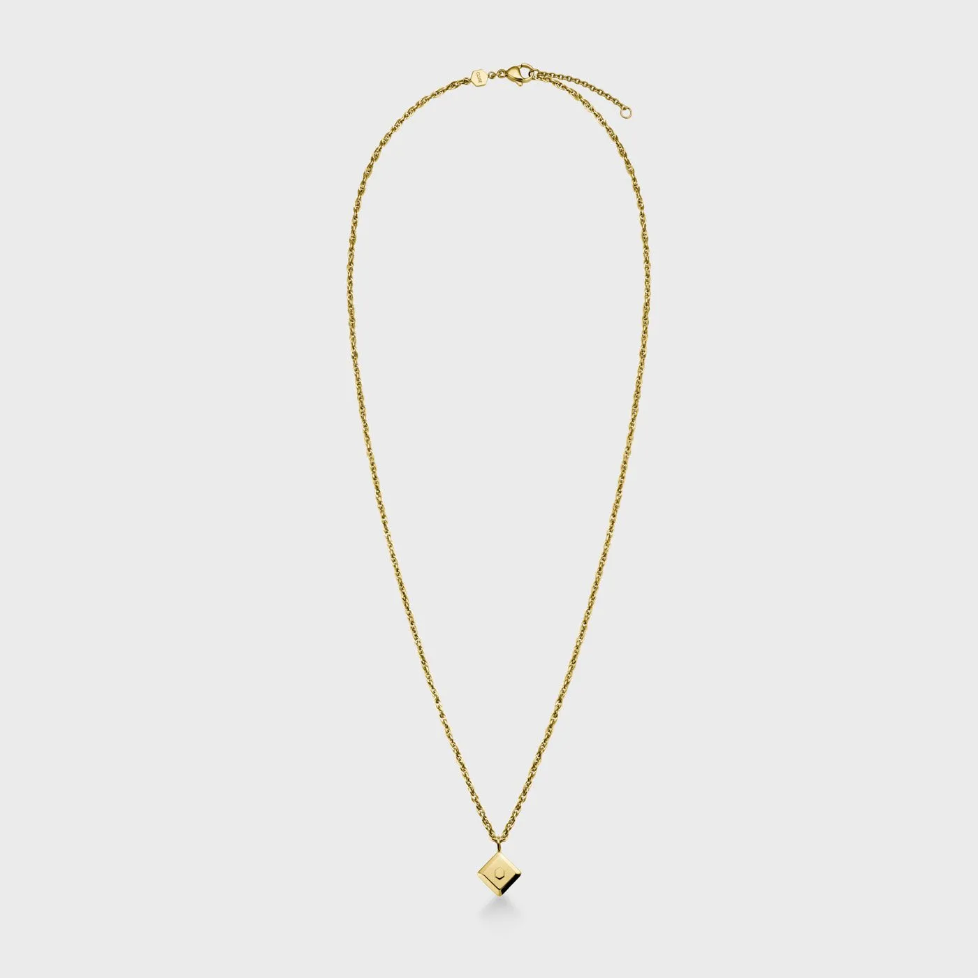 Essentielle Chain Necklace Pendant, Gold Colour