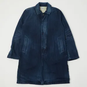 Eternal 52208 Denim Long Coat - Used Wash
