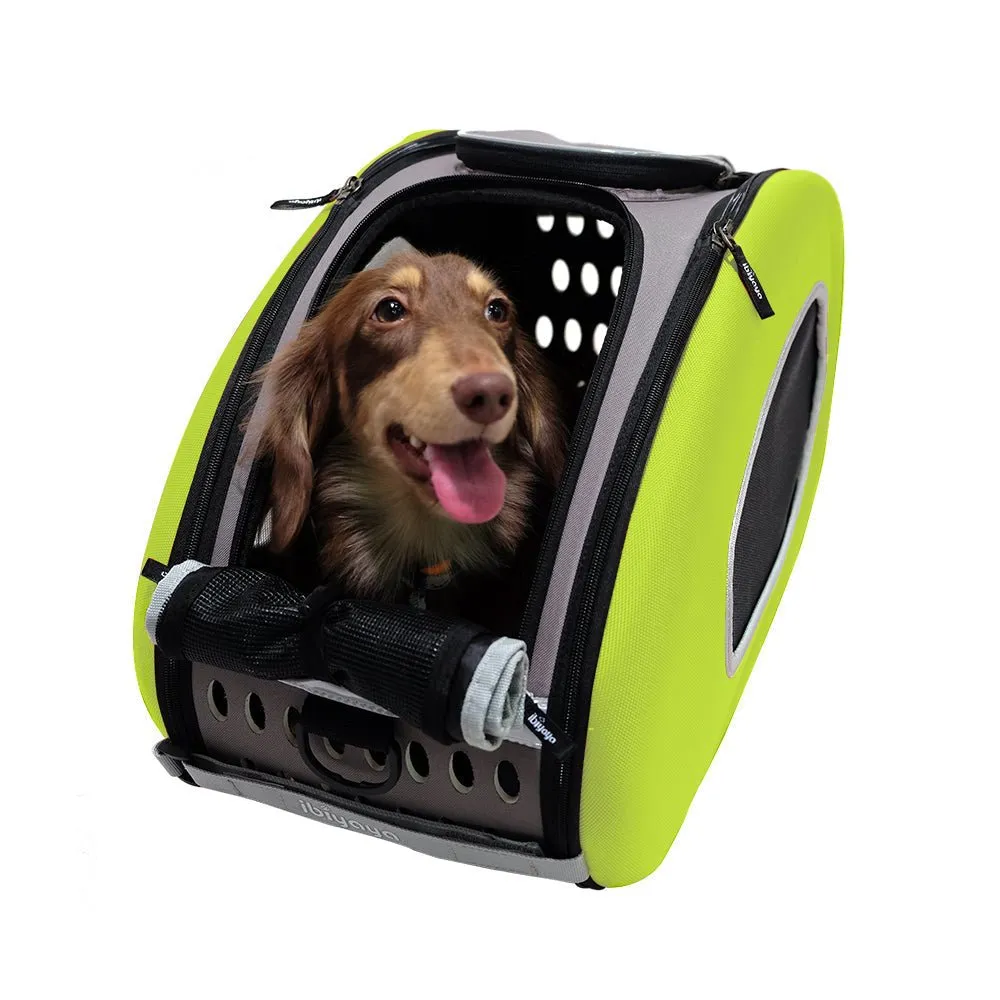 Eva Pet Wheeled Multifunctional Carrier - Lime