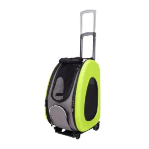 Eva Pet Wheeled Multifunctional Carrier - Lime