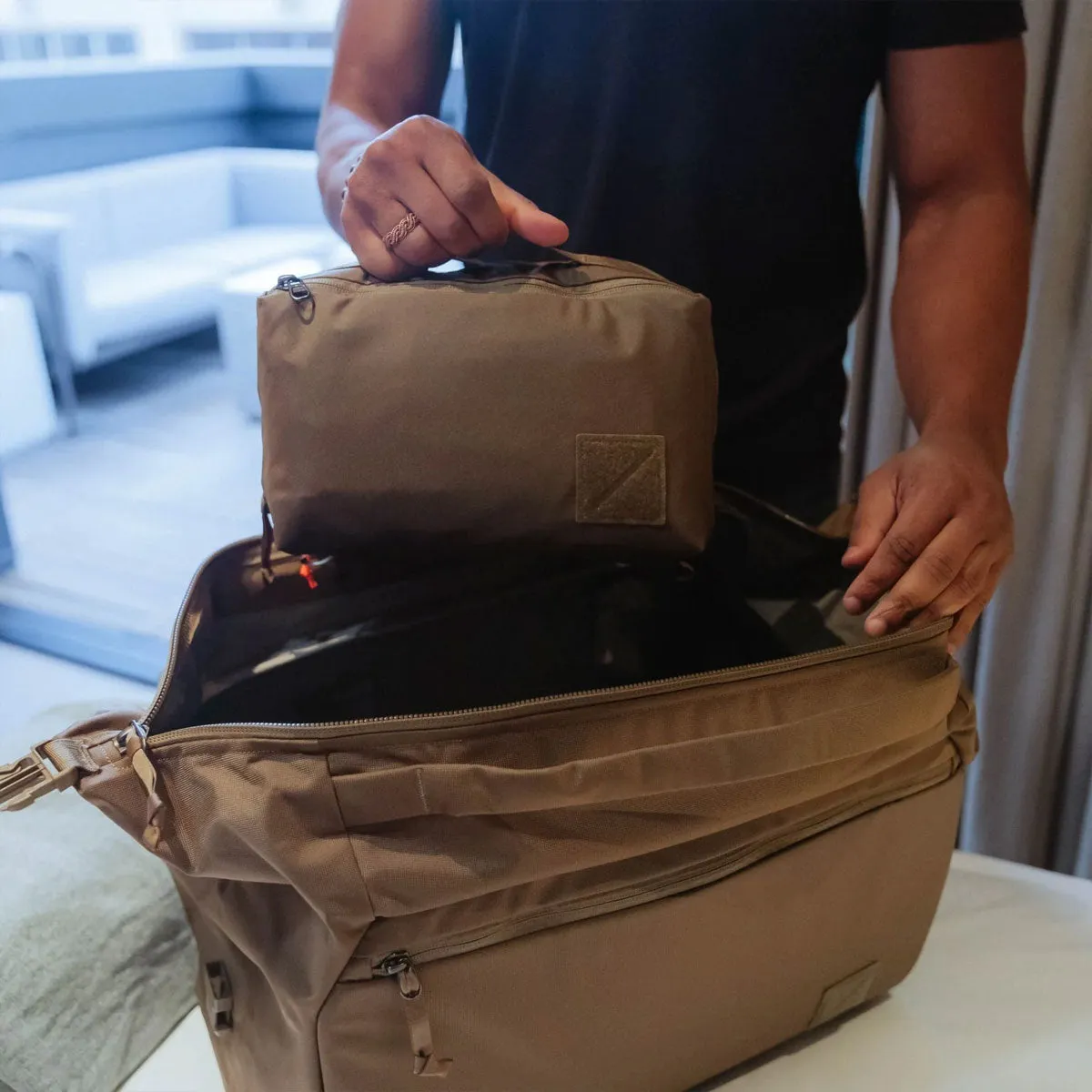 EVERGOODS : Transit Packing Cube 8L : Coyote Brown