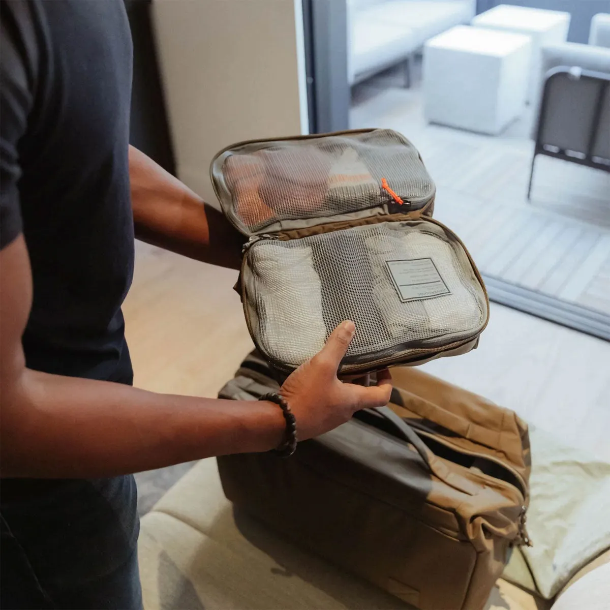 EVERGOODS : Transit Packing Cube 8L : Coyote Brown