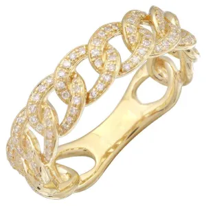 Everyday Diamond Cuban Link Ring