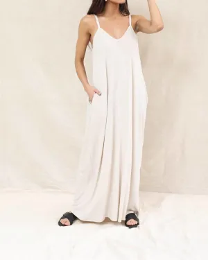 Everyday Maxi Dress In Sand Beige | Sand Beige
