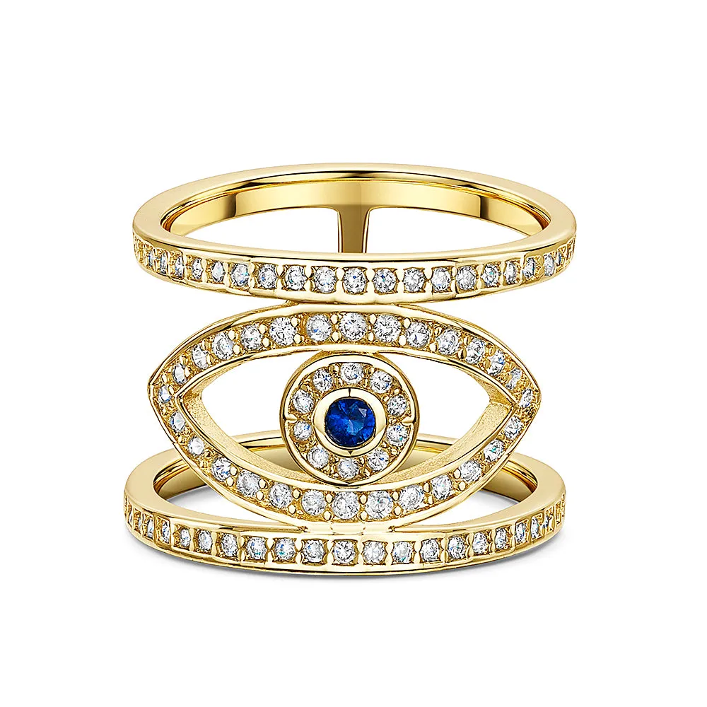 Evie All Seeing Eye Ring