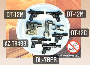 Exo-Pack : Extendable Arm w/5 Blasters
