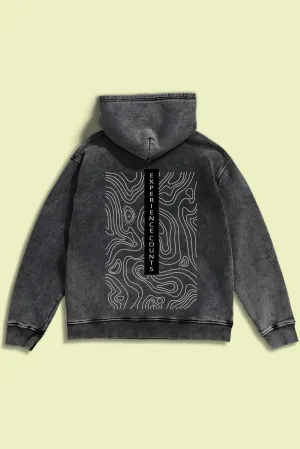 Experience Counts Acid Wash Hoodie