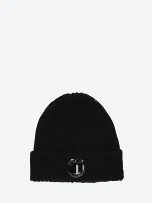 Extra fine merino wool lens beanie