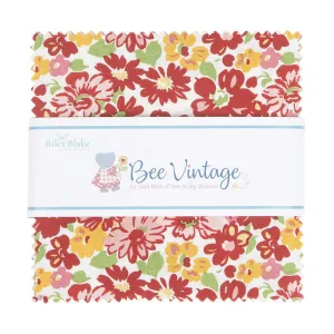 Fabric, Bee Vintage by Lori Holt - 5" INCH STACKER