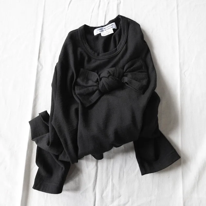 fabric bow sweater