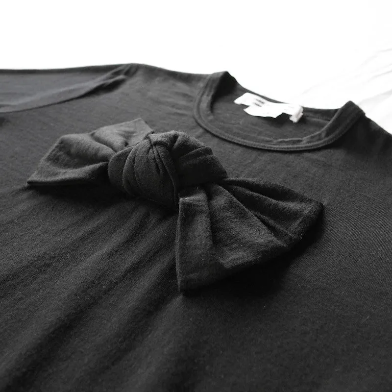fabric bow sweater