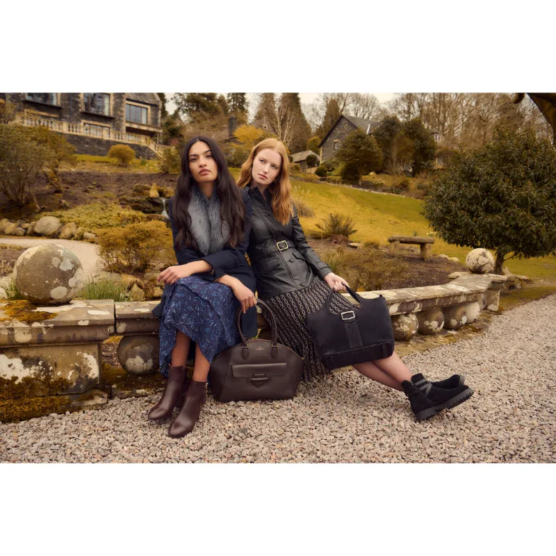 Fairfax & Favor Oakham Ladies Leather Ankle Boot - Mahogany