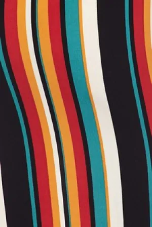 Faith Striped Print Bodycon Dress