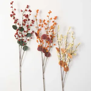 Fall Berry & Leaf Spray Set