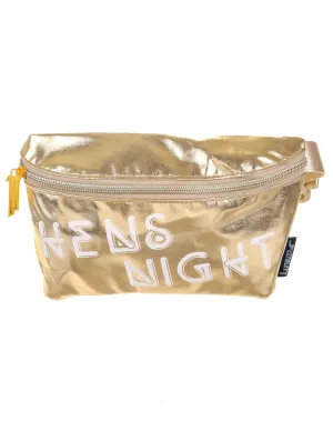 Fanny Pack | Slim |HENS NIGHT Metallic Gold