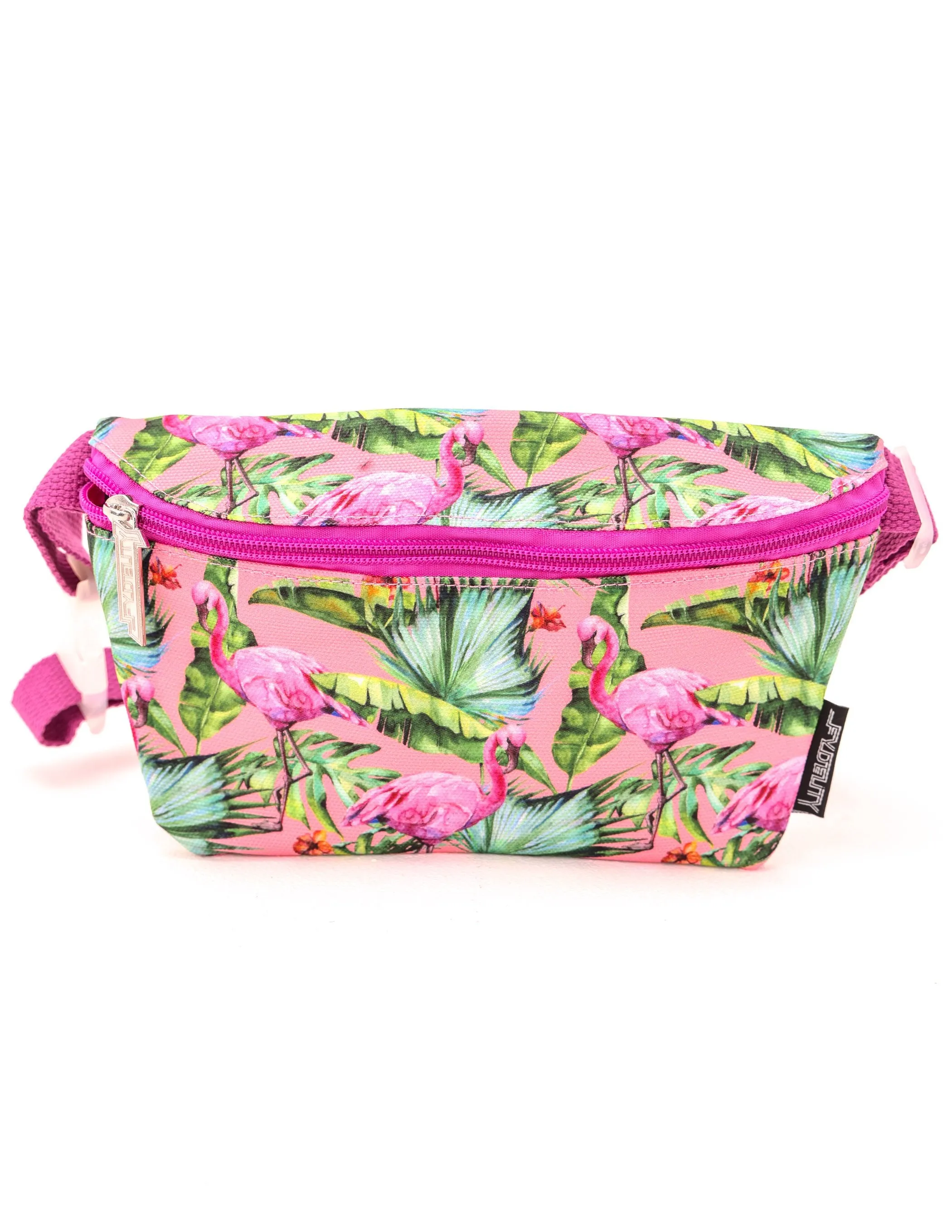 Fanny Pack | Slim |Tropical Flamingo
