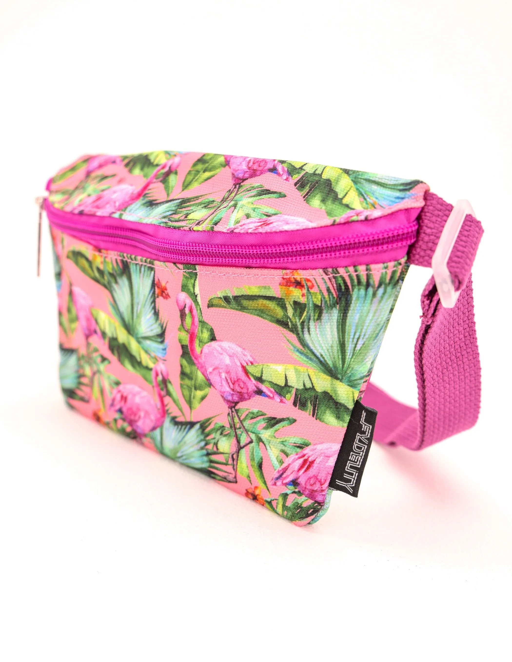 Fanny Pack | Slim |Tropical Flamingo