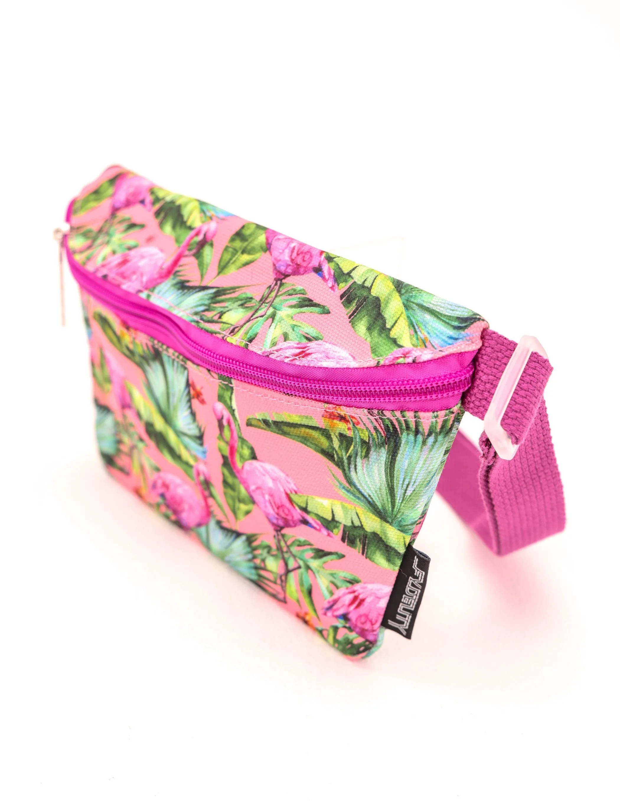 Fanny Pack | Slim |Tropical Flamingo