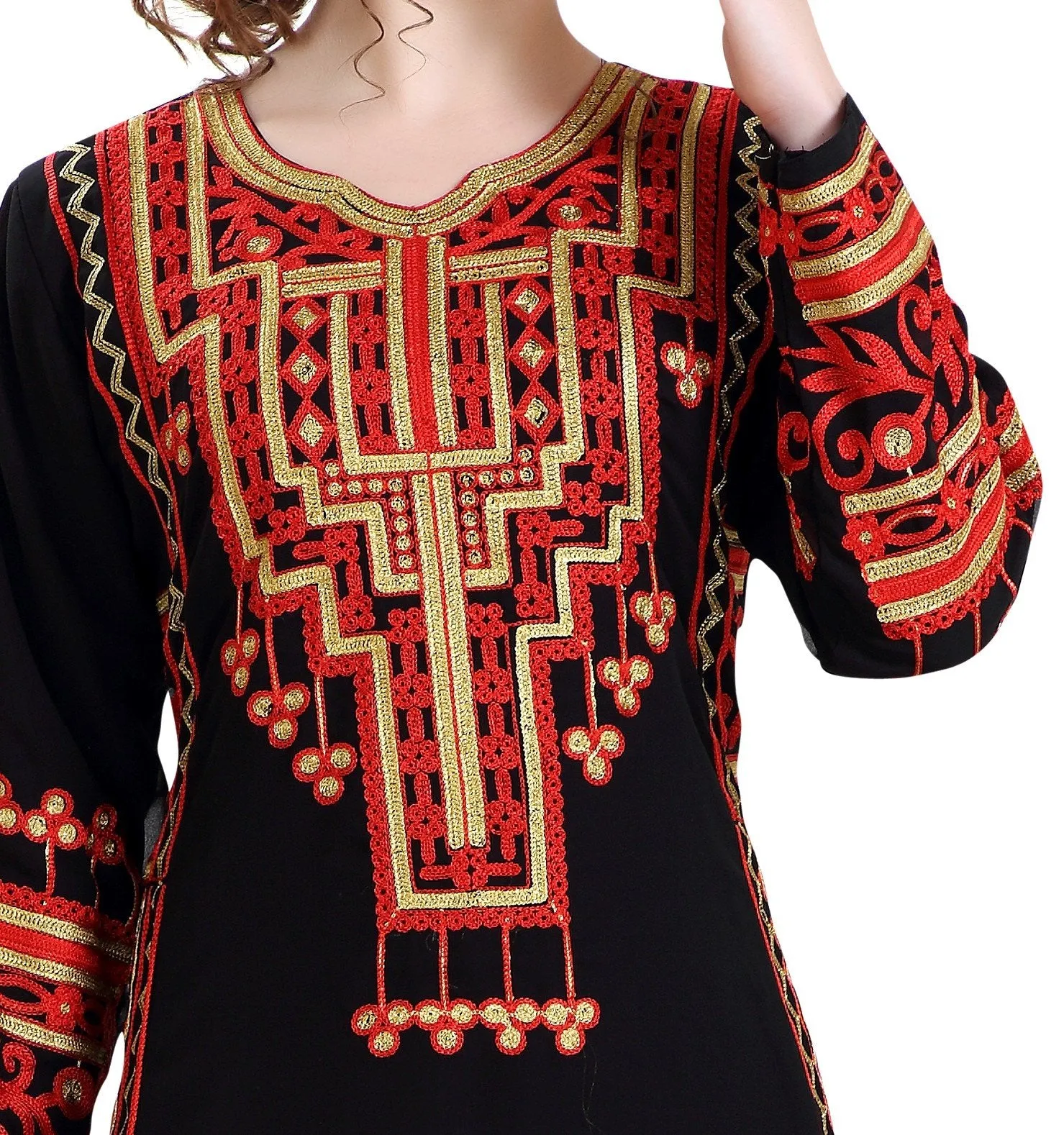 Farasha Maxi Long Sleeve Kaftan