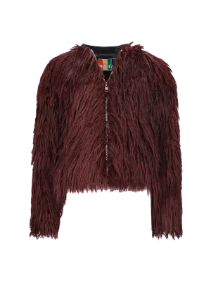 faux-fur jacket