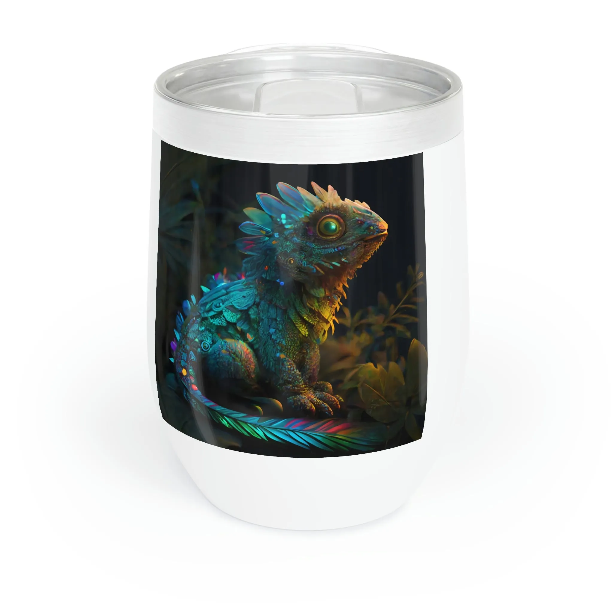 Feathered Dragon Chill Wine Tumbler