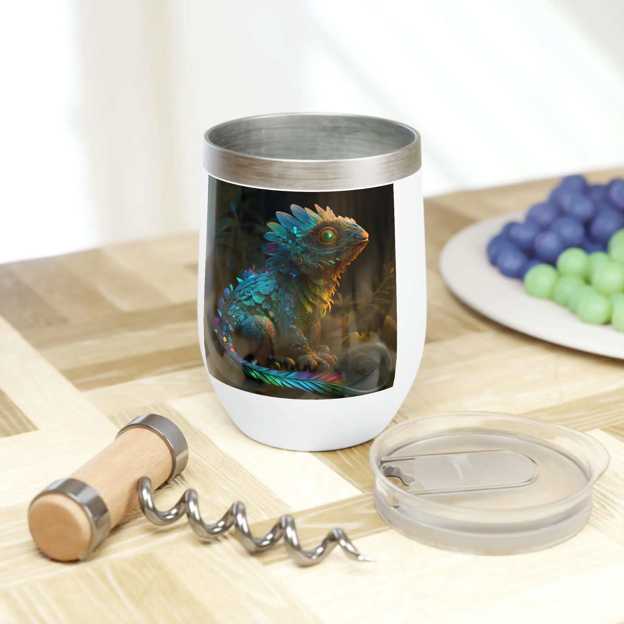 Feathered Dragon Chill Wine Tumbler