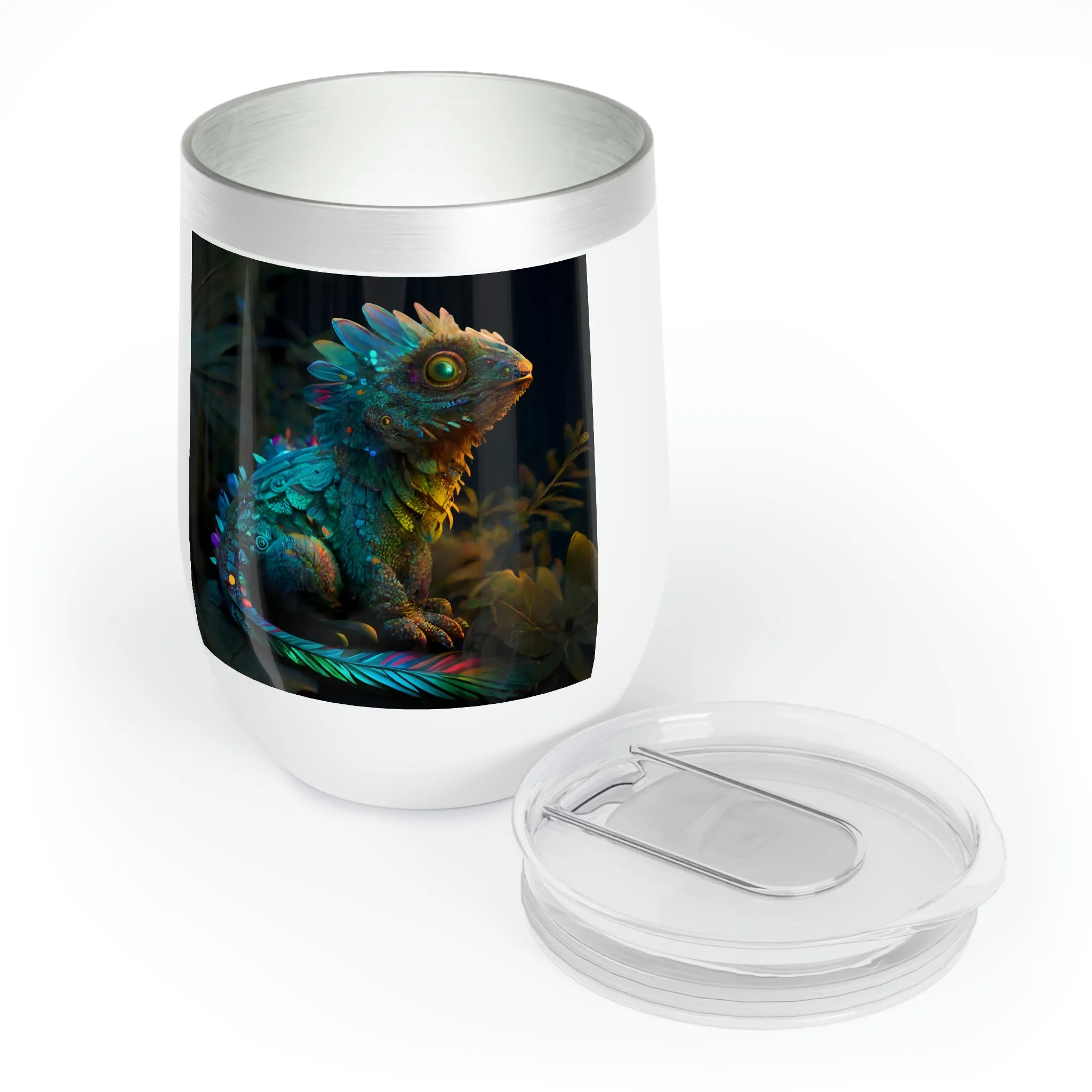 Feathered Dragon Chill Wine Tumbler