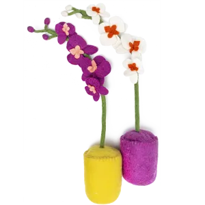 Felt Orchid Pot