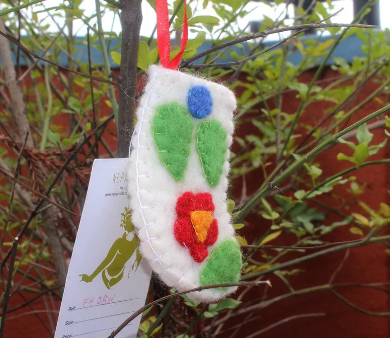 Felt wool Christmas Socks Ornaments