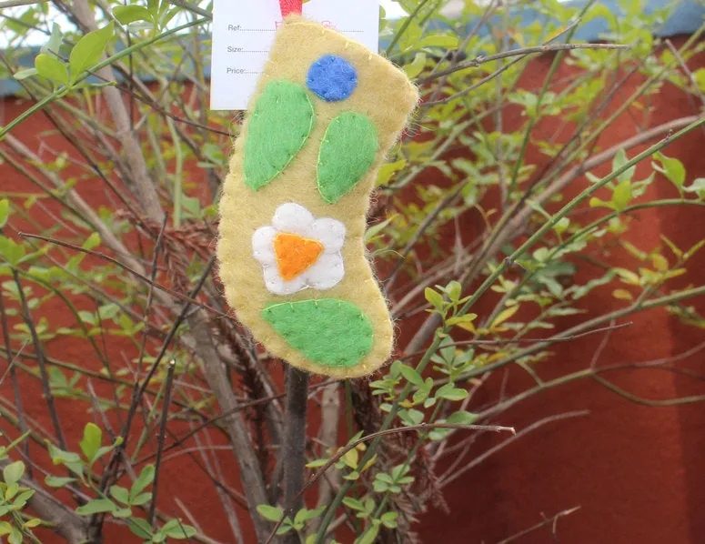 Felt wool Christmas Socks Ornaments