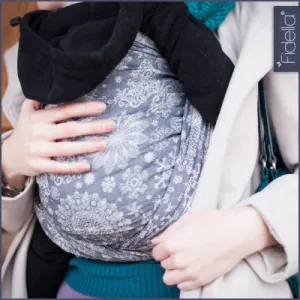 Fidella Woven Wrap - Iced Butterfly smoke